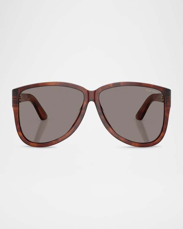 MU A08SF Acetate Aviator Sunglasses